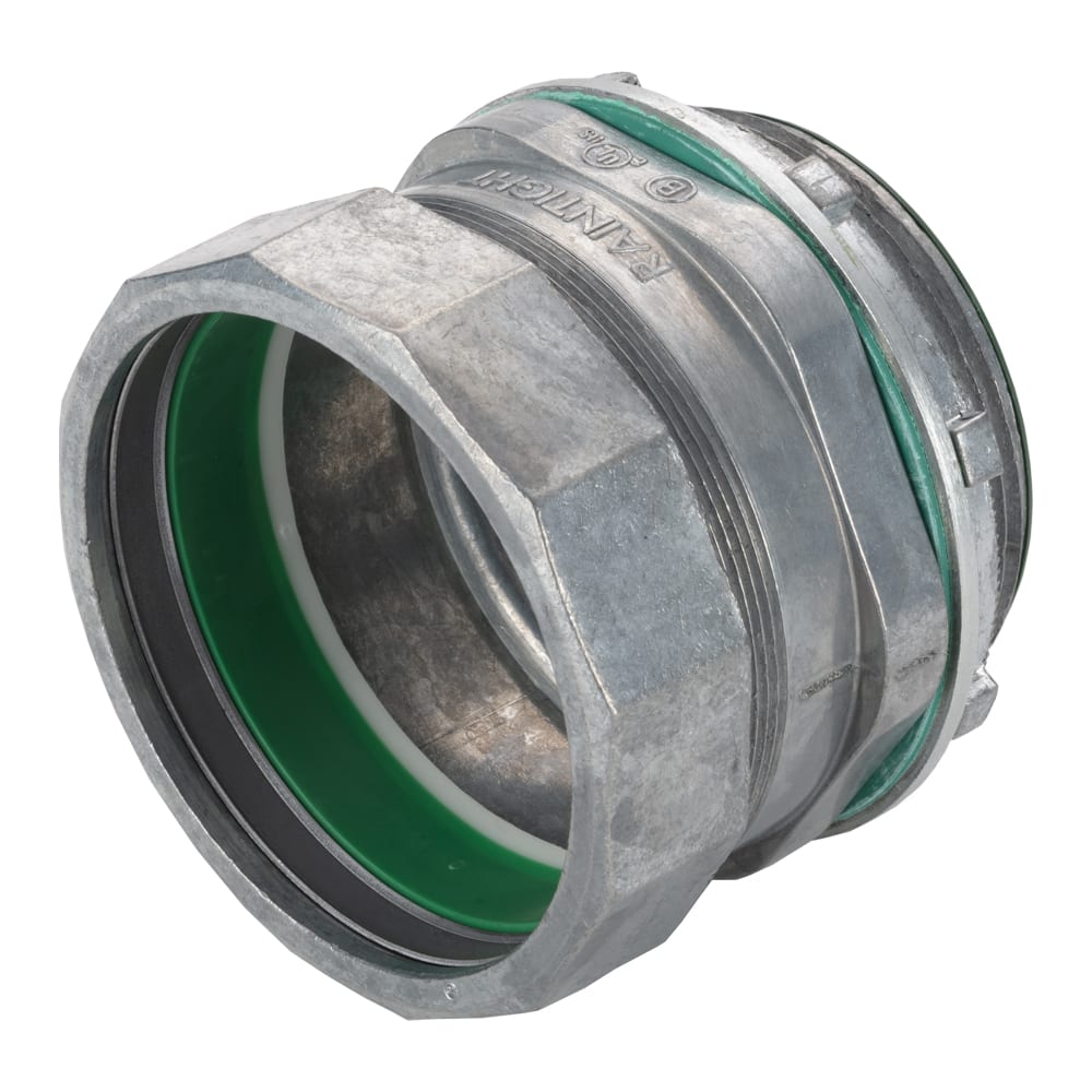 Bridgeport Fittings - Bridgeport 257-RTI2 3" EMT Raintight Insulated Compression Connector, Die Cast