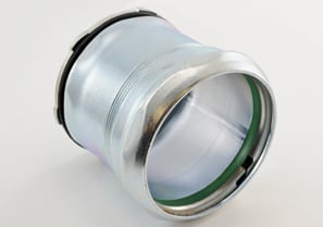 Bridgeport Fittings - Bridgeport 257-SRTI 3" EMT Raintight Insulated Compression Connector, Steel