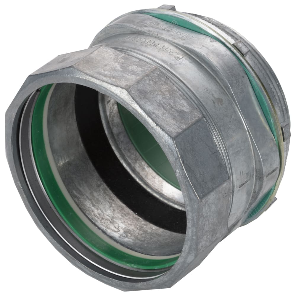Bridgeport Fittings - Bridgeport 259-RTI2 4" Raintight Compression Connector w/ Insulated Throat