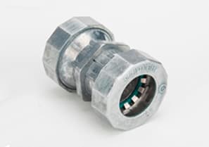 Bridgeport Fittings - Bridgeport 261-MSRT 3/4" Push-EMT Coupling, Raintight, Zinc Alloy