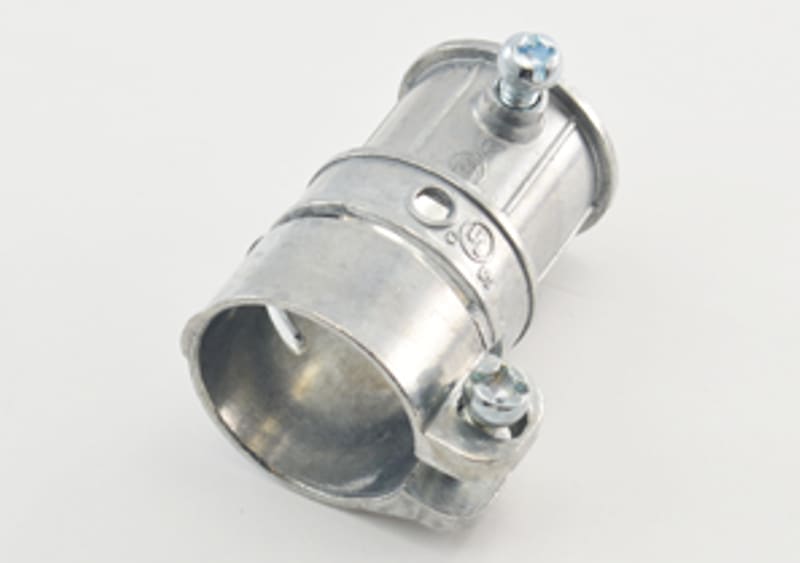 Bridgeport Fittings - Bridgeport 282-DC 3/4" Flex Conduit to 3/4" EMT Set Screw Combination Coupling, Zinc Die Cast