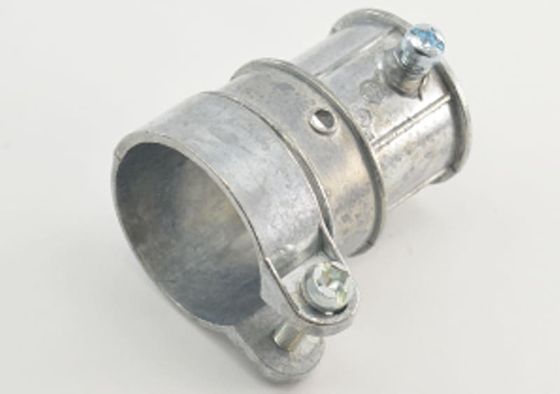 Bridgeport Fittings - Bridgeport 283-DC 1" Flex Conduit to 1" EMT Set Screw Combination Coupling, Zinc Die Cast