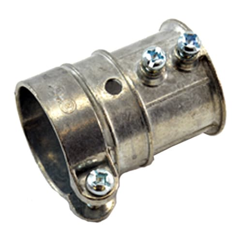 Bridgeport Fittings - Bridgeport 284-DC 1-1/4" Transition Coupling, EMT To FMC, Die Cast