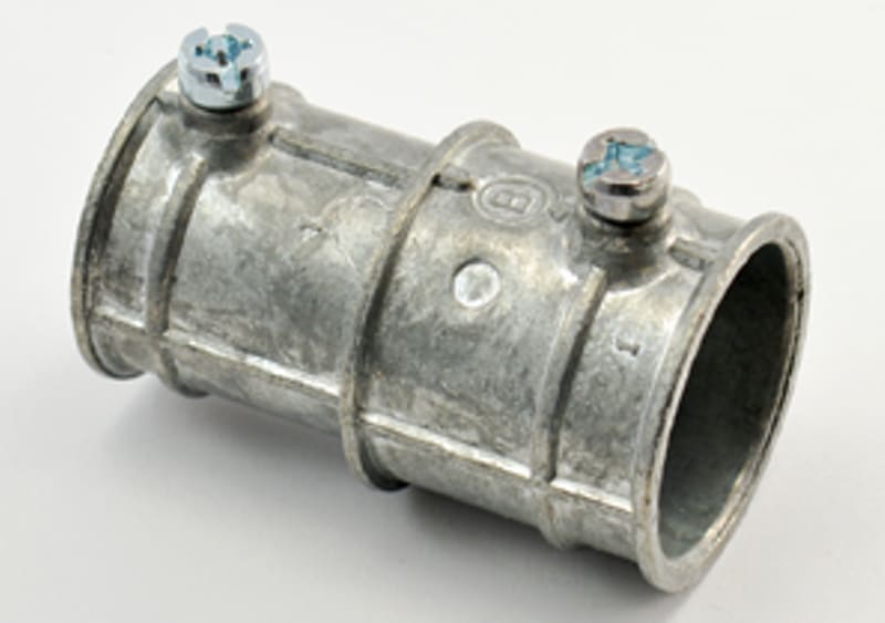 Bridgeport Fittings - Bridgeport 291-DC 3/4" Combination Coupling, EMT to Rigid Set Screw, Die Cast