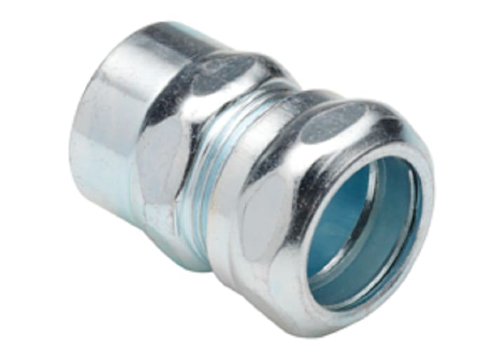 Bridgeport Fittings - Bridgeport 292-MS 1" Combination Coupling, Rigid to EMT, Steel