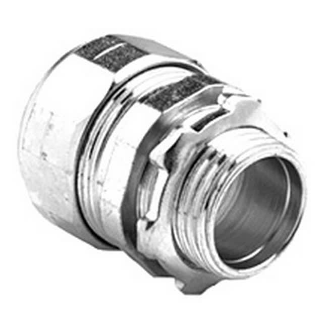 Bridgeport Fittings - Bridgeport 3000 1/2" Rigid/IMC Conduit Compression Connector, Malleable Iron