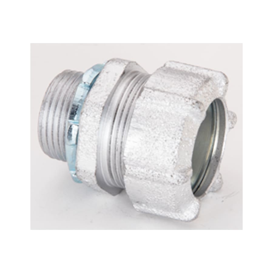 Bridgeport Fittings - Bridgeport 3001 3/4" Rigid/IMC Conduit Compression Connector, Malleable Iron
