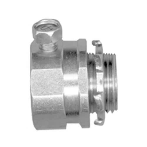 Bridgeport Fittings - Bridgeport 3502 1" Rigid Set Screw Connector, Malleable