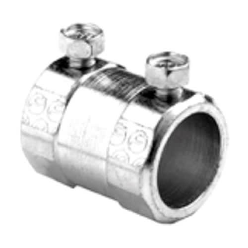 Bridgeport Fittings - Bridgeport 3604 1-1/2" Rigid Set Screw Coupling, Malleable