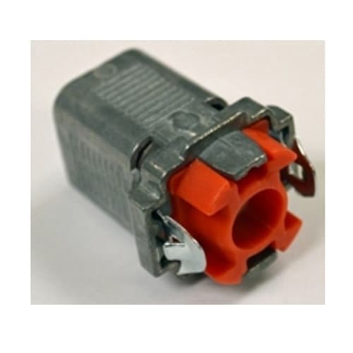Bridgeport Fittings - Bridgeport 38ADS 3/8' Double Snap Lock, Die Cast