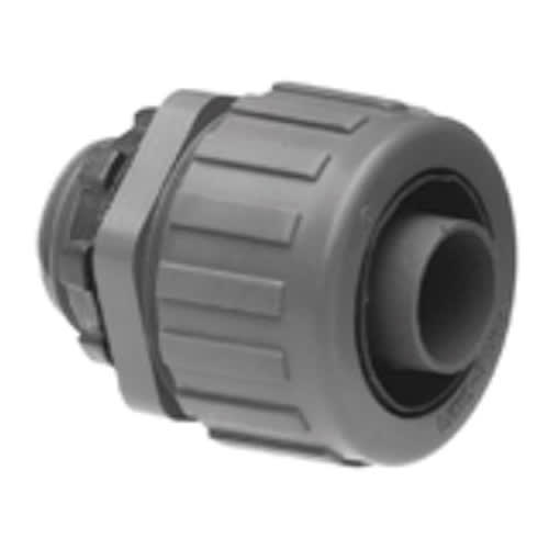 Bridgeport Fittings - Bridgeport 430-NMLT 1/2" Liquidtight Straight Connector, Non-Metallic