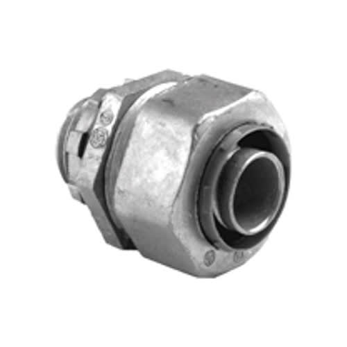 Bridgeport Fittings - Bridgeport 432-LT2 1" Liquidtight Straight Connector, Zinc Die Cast