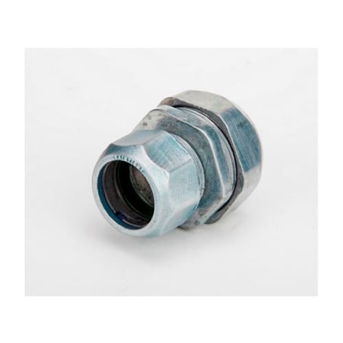 Bridgeport Fittings - Bridgeport 4360-DC 1/2" EMT to Liquidtight Combination Coupling, Zinc Die Cast