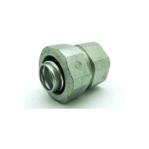 Bridgeport Fittings - Bridgeport 4370-LT 1/2" LFMC to Rigid Combination Coupling, Steel