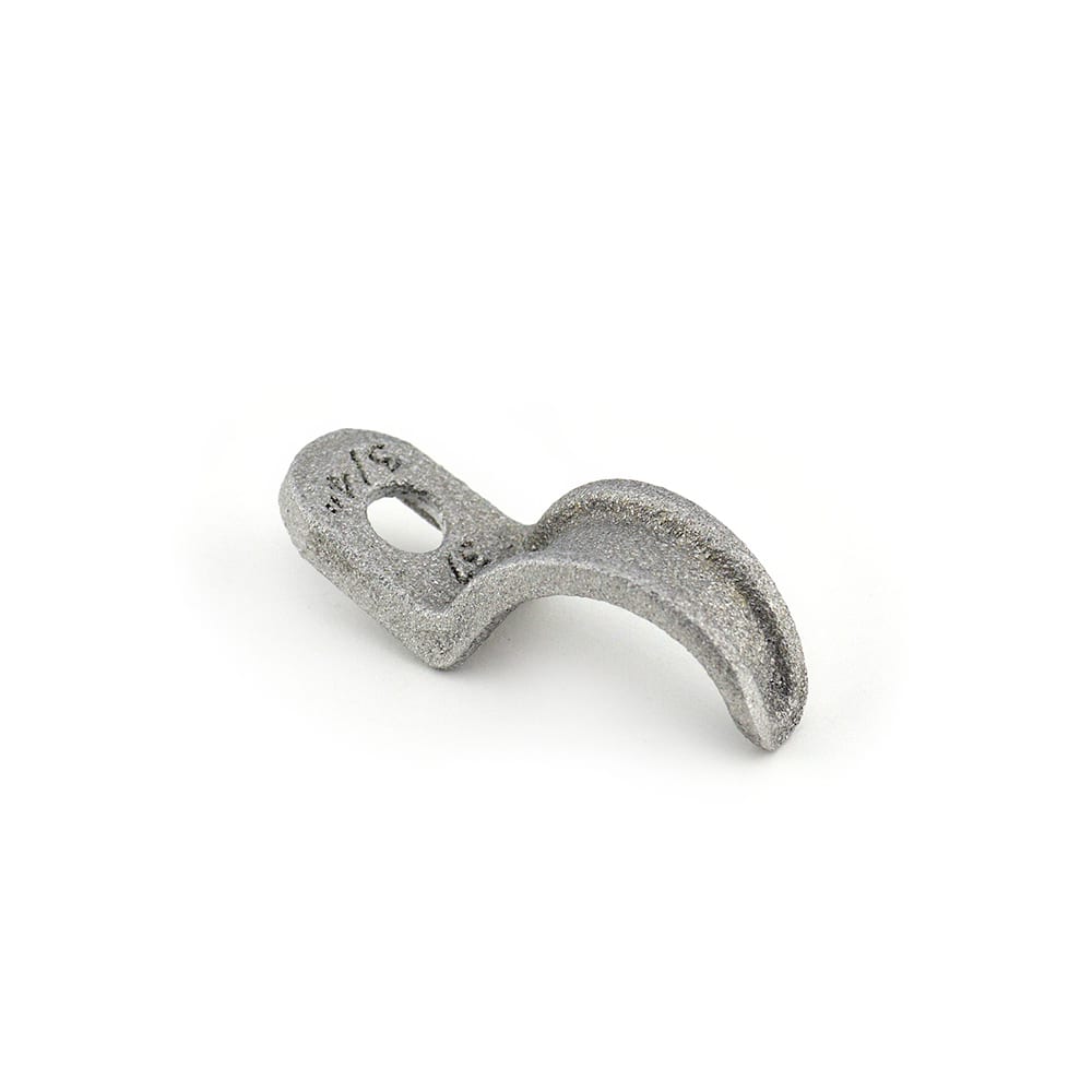 Bridgeport Fittings - Bridgeport 902-AL 3/4" 1-Hole Pipe Strap, Rigid, Aluminum