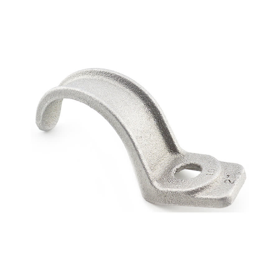 Bridgeport Fittings - Bridgeport 906-AL 2" 1-Hole Pipe Strap, Rigid, Aluminum