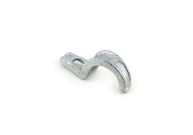 Bridgeport Fittings - Bridgeport 921 3/4" 1-Hole Pipe Strap, EMT, Malleable