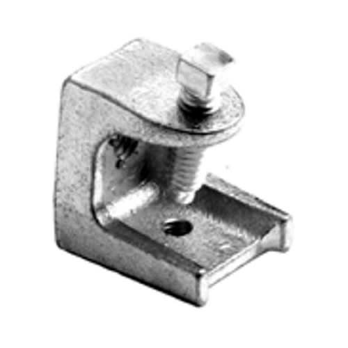 Bridgeport Fittings - Bridgeport 951 1" Beam Clamp, Insulator Support 125lbs, Tap 1/4-20, Malleable
