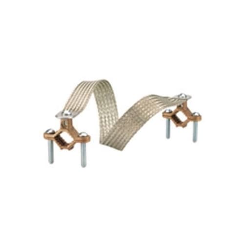 Bridgeport Fittings - Bridgeport BJ-100 1/2"- 1" Bonding Jumper Assembly, Copper, 18 Inch Length