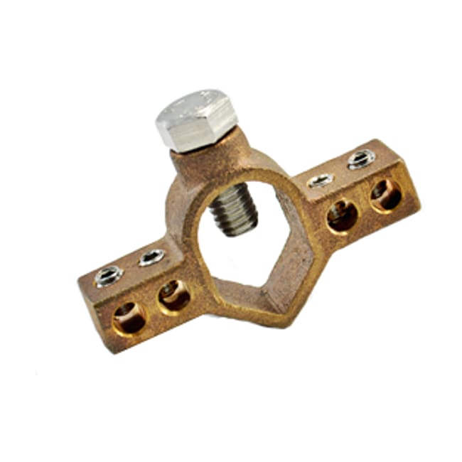 Bridgeport Fittings - Bridgeport IGBC-075 3/4" Ground Rod Clamp