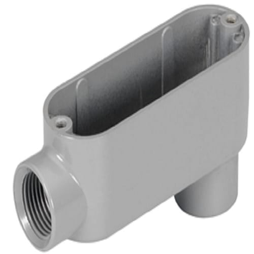 Bridgeport Fittings - Bridgeport LB-43 1" Type-LB Conduit Body, Aluminum