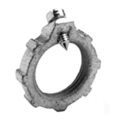 Bridgeport Fittings - Bridgeport 125-S 1-1/2" Rigid/IMC Conduit Bonding Locknut, Steel