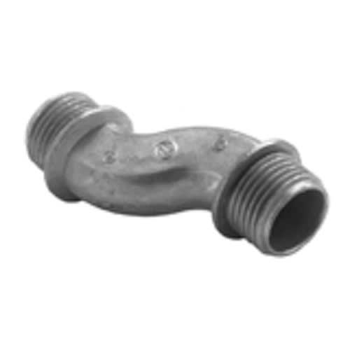 Bridgeport Fittings - Bridgeport 1522-DC 1" Offset Nipple, Zinc Die Cast
