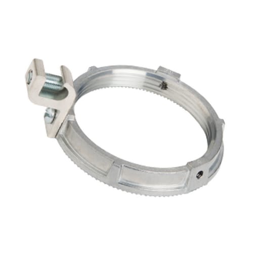 Bridgeport Fittings - Bridgeport 170-G 4" Grounding Locknut, 3/0-6 Lug, Die Cast