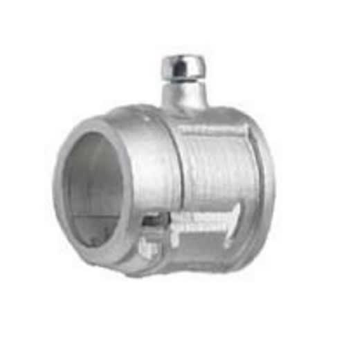 Bridgeport Fittings - Bridgeport 1702-DC 3/4" Quick-Install Set Screw EMT Connector, Zinc Die Cast