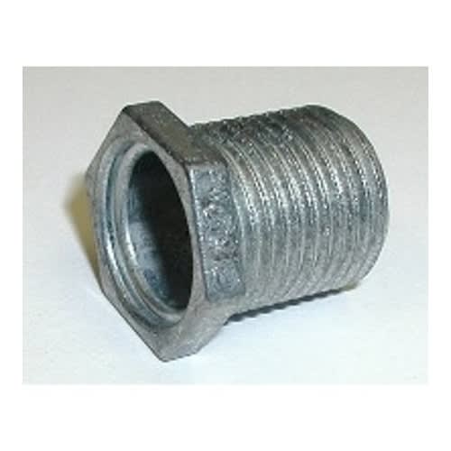 Bridgeport Fittings - Bridgeport 1791-DC 1/2" One-Inch Length Conduit Nipple, Zinc Die Cast