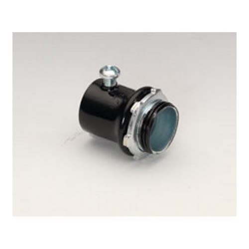 Bridgeport Fittings - Bridgeport 231-SBLK 3/4" Set Screw EMT Connector - Black
