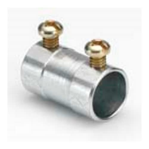 Bridgeport Fittings - Bridgeport 241-US 3/4" EMT Set Screw Coupling, Steel (USA)