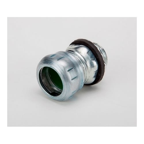 Bridgeport Fittings - Bridgeport 258-SRT 3-1/2" EMT Raintight / Concrete-tight Compression Connector, Steel