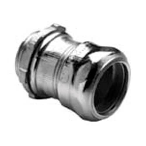 Bridgeport Fittings - Bridgeport 250 1/2" EMT Compression Connector, Steel