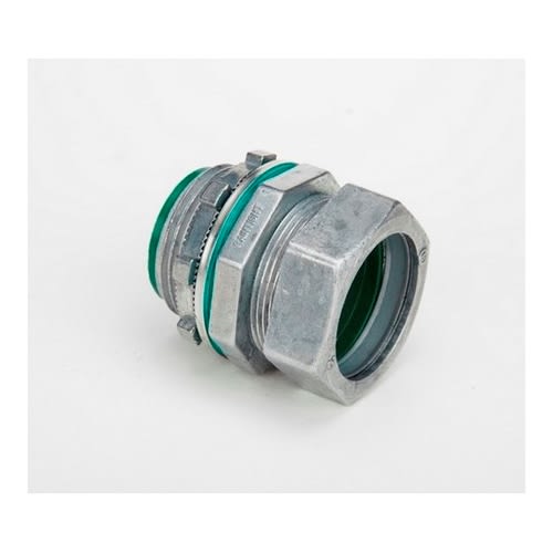Bridgeport Fittings - Bridgeport 252-RT2 1" Raintight Compression Connector, Zinc Die Cast