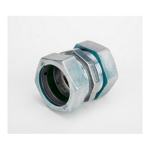 Bridgeport Fittings - Bridgeport 262-RT 1" Raintight Compression Coupling, Zinc Die Cast