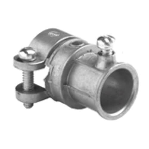 Bridgeport Fittings - Bridgeport 282-DCX 1/2" Flex Conduit to 3/4" EMT Set Screw Combination Coupling, Zinc Die Cast