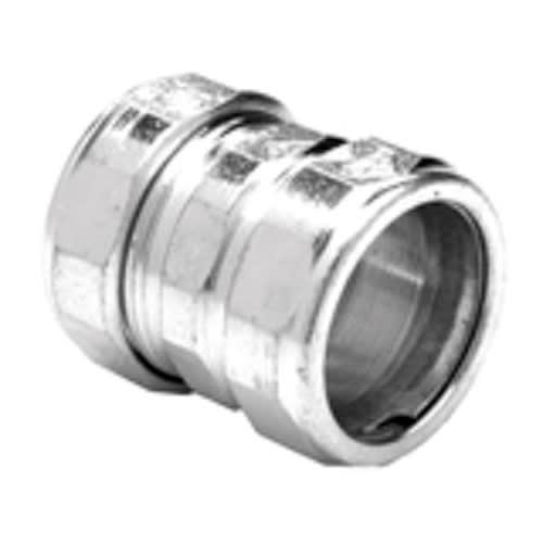 Bridgeport Fittings - Bridgeport 3101US 3/4" Rigid/IMC Conduit Compression Coupling, Steel (USA)