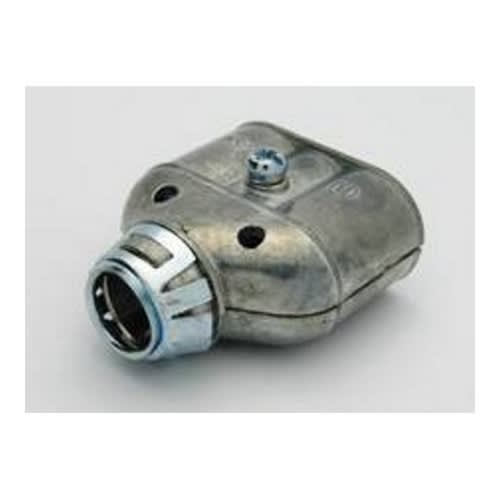 Bridgeport Fittings - Bridgeport 3838SP 3/8" Duplex Snap-In Connector, Die Cast