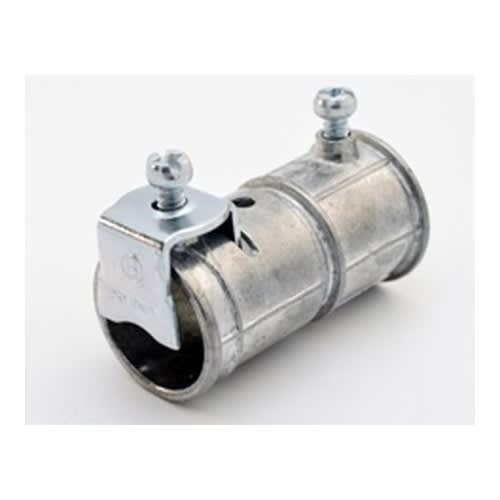Bridgeport Fittings - Bridgeport 4058-DC 3/4" EMT to 10/4 - 6/4 AC/MC/FMC Combination Coupling, Die Cast