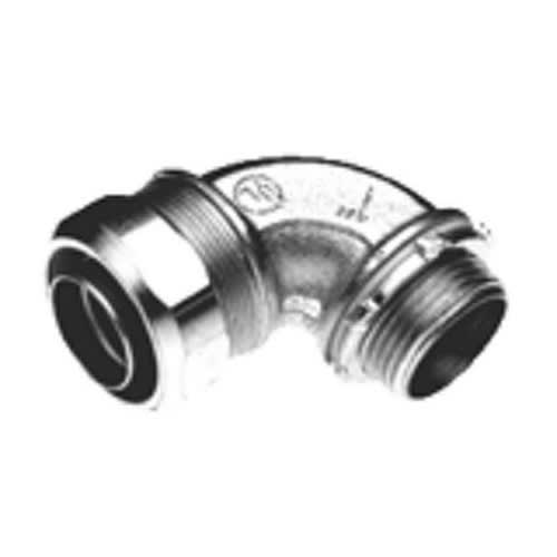 Bridgeport Fittings - Bridgeport 471-SLTUS 3/4" 90D Connector, Liquidtight, Steel (USA)