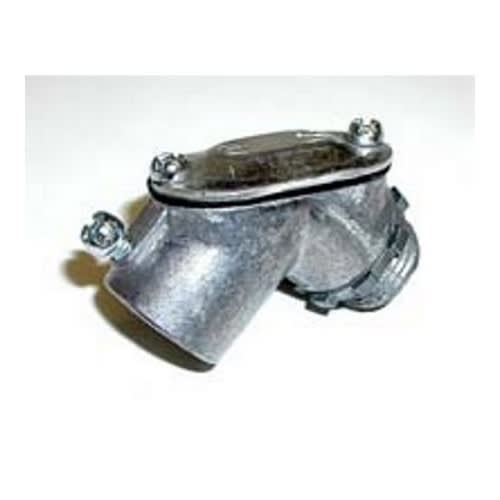 Bridgeport Fittings - Bridgeport 71-DCA 1/2" Rigid/EMT-Box Aluminum Pull Elbow