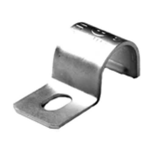 Bridgeport Fittings - Bridgeport 910 4" 1-Hole Pipe Strap, Rigid, Malleable