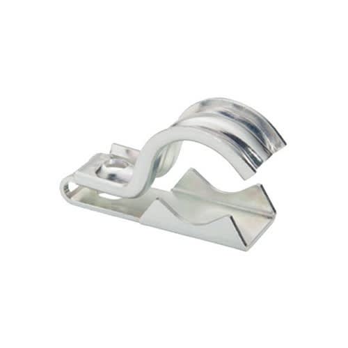 Bridgeport Fittings - Bridgeport UCS-5075 1/2" - 3/4" Universal 1pc Clamp Back & Strap Combination, 1-hole, Steel