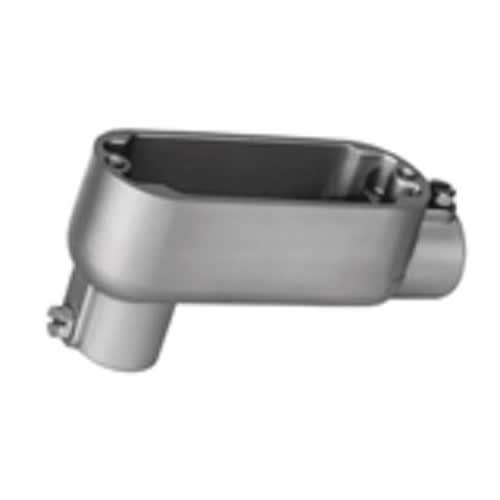 Bridgeport Fittings - Bridgeport LB-40 4" LB EMT Conduit Body, Aluminum