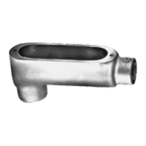 Bridgeport Fittings - Bridgeport LB-70 4" LB Rigid Conduit Body, Malleable