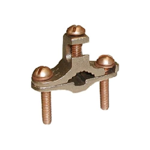 Bridgeport Fittings - Bridgeport RB-17 Rebar Ground Clamp, Bronze