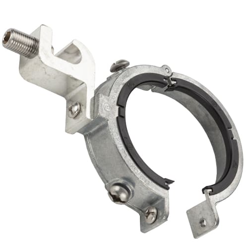 Bridgeport Fittings - Bridgeport SGBTL38840 3" Threadless Split Insulated Ground Bushing, 6-250MCM Lug, Die Cast