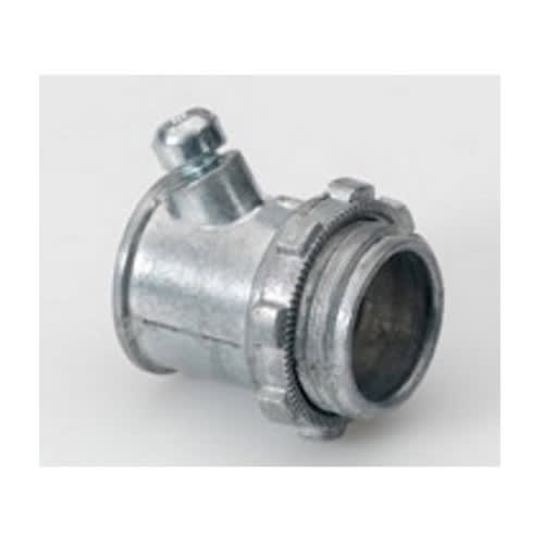 Bridgeport Fittings - Bridgeport USL-120 3/8" USL Extra Flexible Cable Connector, Set Screw, Die Cast