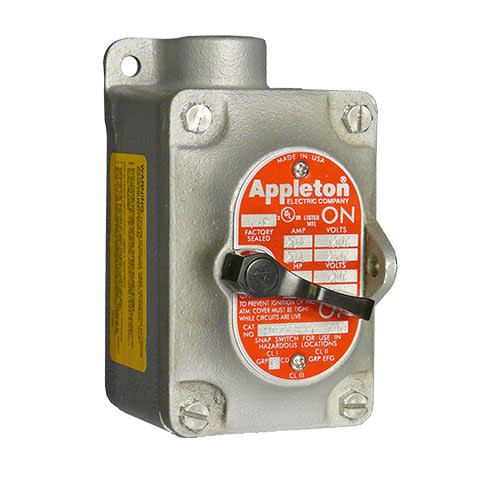 Appleton Electric - Appleton EFD175-3MS Efd Unilet 3-Pole Arroe-Hart Manual Starter